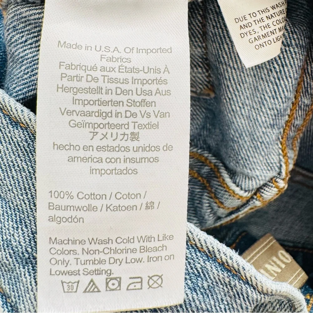 Point Sur Denim High-Rise Straight Jeans - Size 29 - Picture 15 of 15